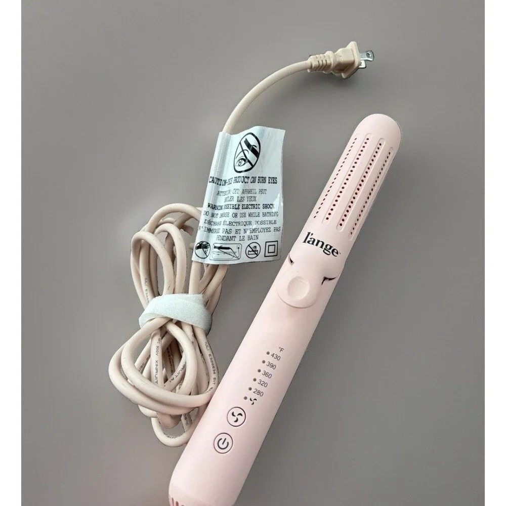 Lange Le Duo 360° Airflow Titanium Hair Styler Straightener Curl A133 Pink Blush
